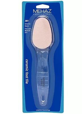 MEHAZ Fine And Medium Grit Ceramic Foot File MS381 Double Sided Smooth Calluses • $14.97