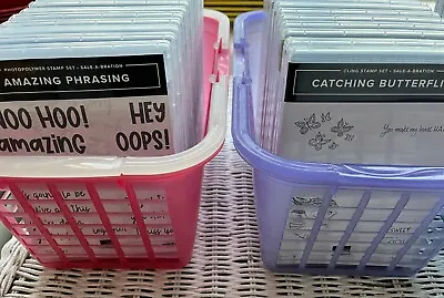 YOUR CHOICE BRAND NEW Stampin' Up! Stamp Sets 6.99   Buy 2 Get 1 FREE • $6.99