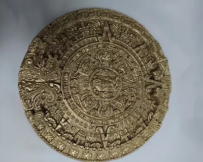 Aztec Calendar Gold Wallhanging • $19.99