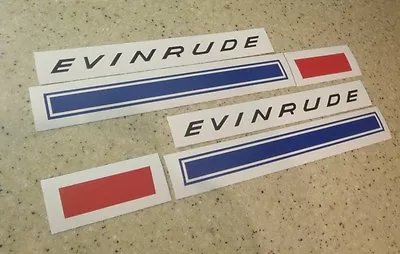 Evinrude Vintage 1 HP/1.5 HP Outboard Motor Decals FREE SHIP + FREE Fish Decal! • $12