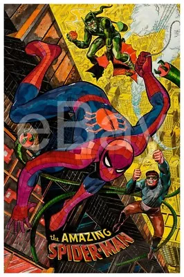 Marvel Marvelmania 23 X 35  The Amazing Spider-Man  John Romita Sr. RP Poster • $45