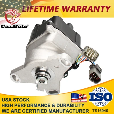 $73.31 • Buy TD44U & TD68U Ignition Distributor For 92-95 Honda Engine OBD1 B16A1 B16A2 B18C1