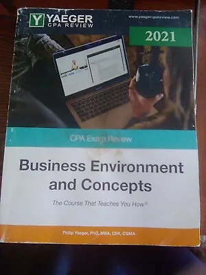 2021 Yaeger CPA Books - Preowned Some Wear On Covers • $100