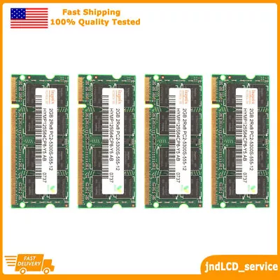 1/2/4pcs Hynix 2GB RAM Laptop Memory PC2-5300 DDR2 667Mhz 200pin Non-ECC SODIMM • $14.99