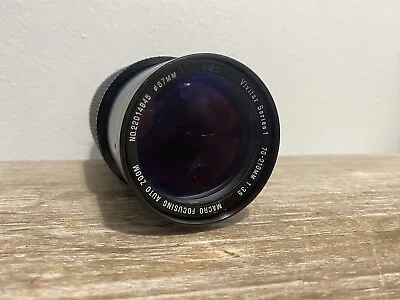 Vivitar Series 1 - 67mm 70-210mm F3.5 Manual Focusing Macro Zoom Lens MD Mount • $14.99