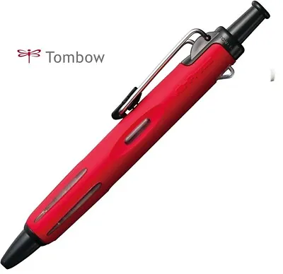Tombow AIRPRESS Ballpoint Pen 0.7mm RED BODY BLACK INK • $19.95