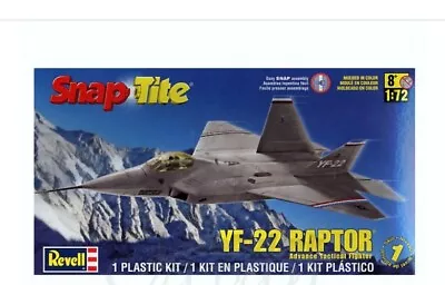 Revell Snap Tite YF-22 RAPTOR Advance Technical Fighter 1:72 Scale • $22.99