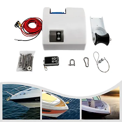 45 LBS Saltwater Boat Electric Windlass Anchor Winch Marine With Wireless Remote • $179.55