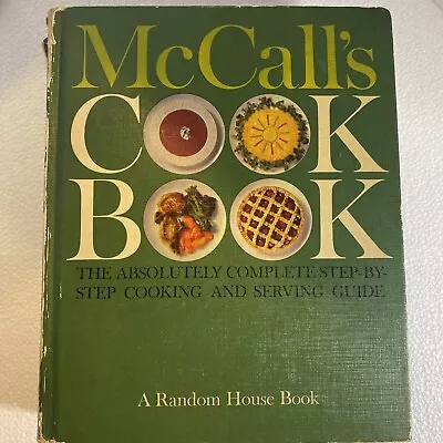 Vintage McCall's Cook Book 1963 First Edition First Printing Green Hardcover • $14