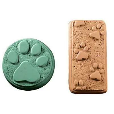Paw Prints Soap Mold By Milky Way Molds - MW14 • $8.99