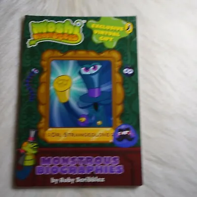 Moshi Monsters Book MONSTROUS BIOGRAPHIES DR STRANGELOVE Ruby Scribblez  • $13.35