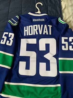 Vancouver Canucks Bo Horvat Blue Reebok Jersey Men's Size M • $29.26