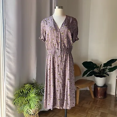 Sessùn Madoura Dress In Elderberry / Size L • $85