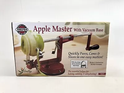 Norpro 866R Apple Master Slicer And Corer Cast Metal Red • $12.95