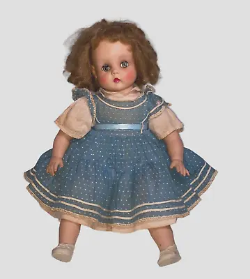 Vintage 1950s Madame Alexander 18   Bonnie Doll Squeeks • $67.75