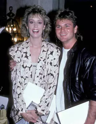 Actress Mary Cadorette And Actor Sam Harris Attend The Celebr- 1986 Old Photo • $5.79