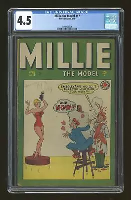 Millie The Model #17 CGC 4.5 1949 0356522008 • $805