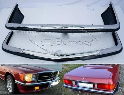 Mercedes Benz EU R107 C107 W107 (1971-1989) Full Set Bumpers New • $1328