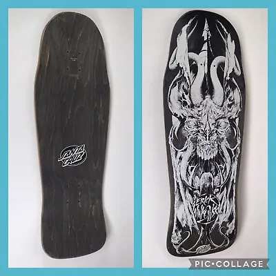 Santa Cruz Erick Winkowski Primeval Blackout Black White Skateboard Skate Deck • $189.99