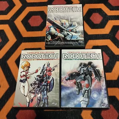 Robotech Macross Saga Complete Collection DVD ADV Region 1 Anime New Generation • $59.99