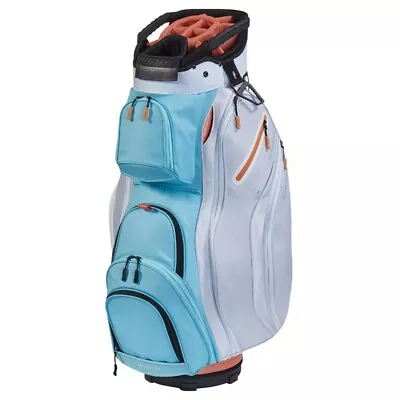 Maxfli Women's Honors+ Cart Bag - Teal/Peach/Gray • $189.99