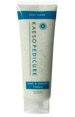 Kaeso Lime & Ginger Tingle Foot Scrub 250ml Pedicure ***FREE POSTAGE*** • £7.15