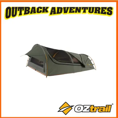 Oztrail Mitchell Expedition Double Swag Green Canvas Dome Swags New Model  • $129