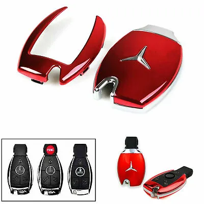 $19.98 • Buy Red Smart Remote Key Cover Shell FOB Case For Mercedes Benz W220 R230 R171 W203