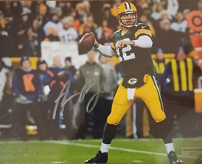 Aaron Rodgers Signed Autographed 8x10 Photograph Auto Color Photo Packers QB COA • $129