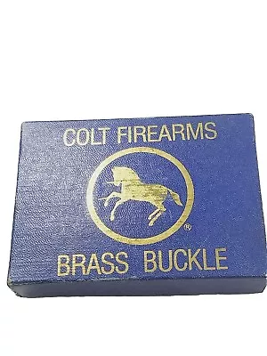 New Colt Revolver (1860 44) Brass Belt Buckle • $25.99