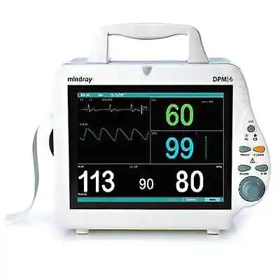 Mindray DPM4 Patient Monitor - EKG SP02 NIBP Printer (Refurbished) • $750