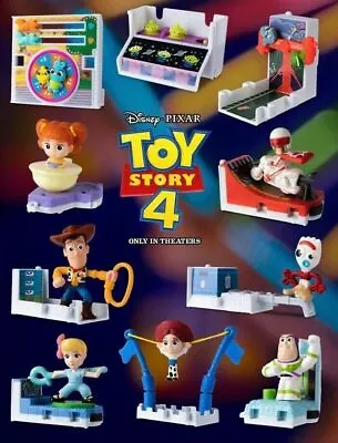 $6.99 • Buy 2019 McDonalds Toy Story 4 Happy Meal Choose Your Figure Lot  NEW SEALED & Loose