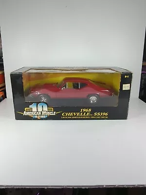  1968 Chevrolet Chevelle SS396 Red 1:18 Scale American Muscle • $75