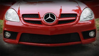 Mercedes SLK55 & SLK Sport / AMG Black Bumper Middle Mesh Grille Grill 2009 2010 • $125