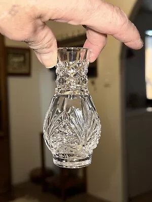 Heritage Irish Crystal  Shannon  Pattern Bud Vase 4  • $18