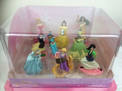 £22.99 • Buy Disney Princess Deluxe 9 Figurine Playset Disney Store Figures New In Box
