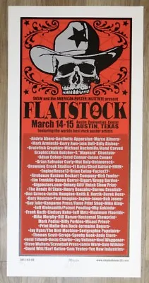 2003 SXSW/Flatstock 2 Art Show - Silkscreen Poster By Mike Martin • $34.90