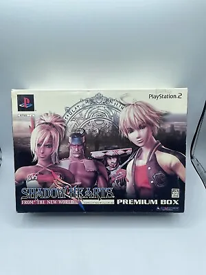 PS2 SHADOW HEARTS FROM THE NEW WORLD Premium Box W/T-shirt Japan PlayStation2 • $145.39