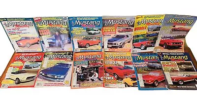 1988 Mustang Monthly Muscle CAR Magazines LOT 100% Complete Year - 12 Issues 90s • $24.88