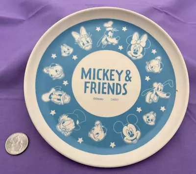 Disney Mickey & Friends Bamboo Plate 7.1  Blue - Eco-Friendly Dining With Disney • $6