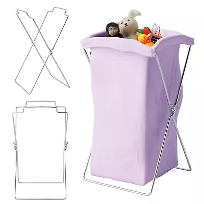 Portable Hamper Stand Up Laundry Room Bag Holder Stand 30-55 Gallon • $42.44