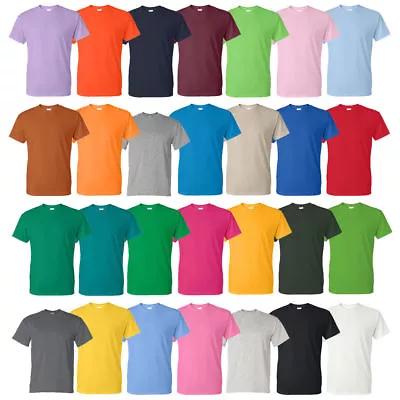 Gildan Men's DryBlend 50/50 T-Shirt (Pack Of 3) Bulk Lot Solid Blank 8000 NEW • $22.34