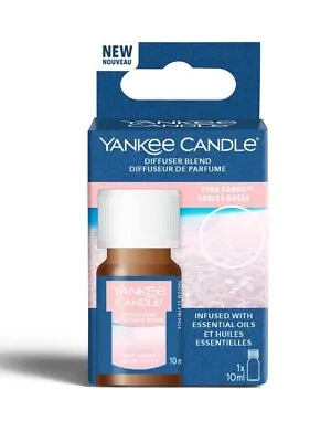 Yankee Candle Ultrasonic Aroma Diffuser Oil  Pink Sands Diffuser Refill  10ml • £8.99