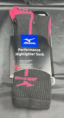 Mizuno Performance Highlighter Crew Sock Large • $8.88