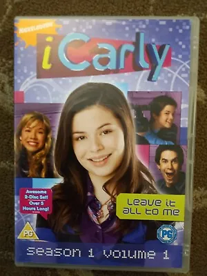 I Carly Season 1 Volume 1 Leave It All To Me Dvd 13 Episodes   • £19.99