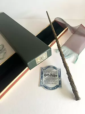 Noble Collection Hermione Granger Wand In Ollivanders Box Official Potter 2004 • £29.99