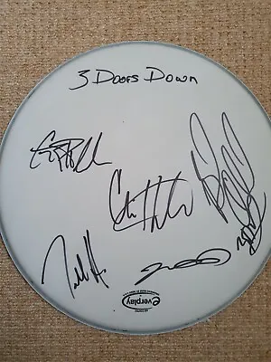 £159.99 • Buy 3 Doors Down Signed Drum Lid