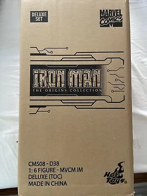Hot Toys  1/6 CMS08-D39 Marvel Comics Iron Man The Origins Collection Deluxe • $450