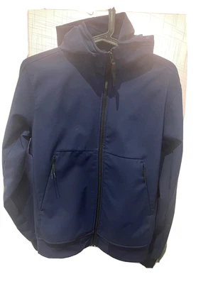£100 • Buy STONE ISLAND Boys Soft Shell Jacket Ink Blue Age 14 Mint Condition.