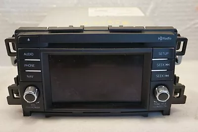 2014-2016 Mazda 6 Am/fm Radio Disc Cd Player 5.8  Touch Display Gjs266dv0c Oem • $129.99